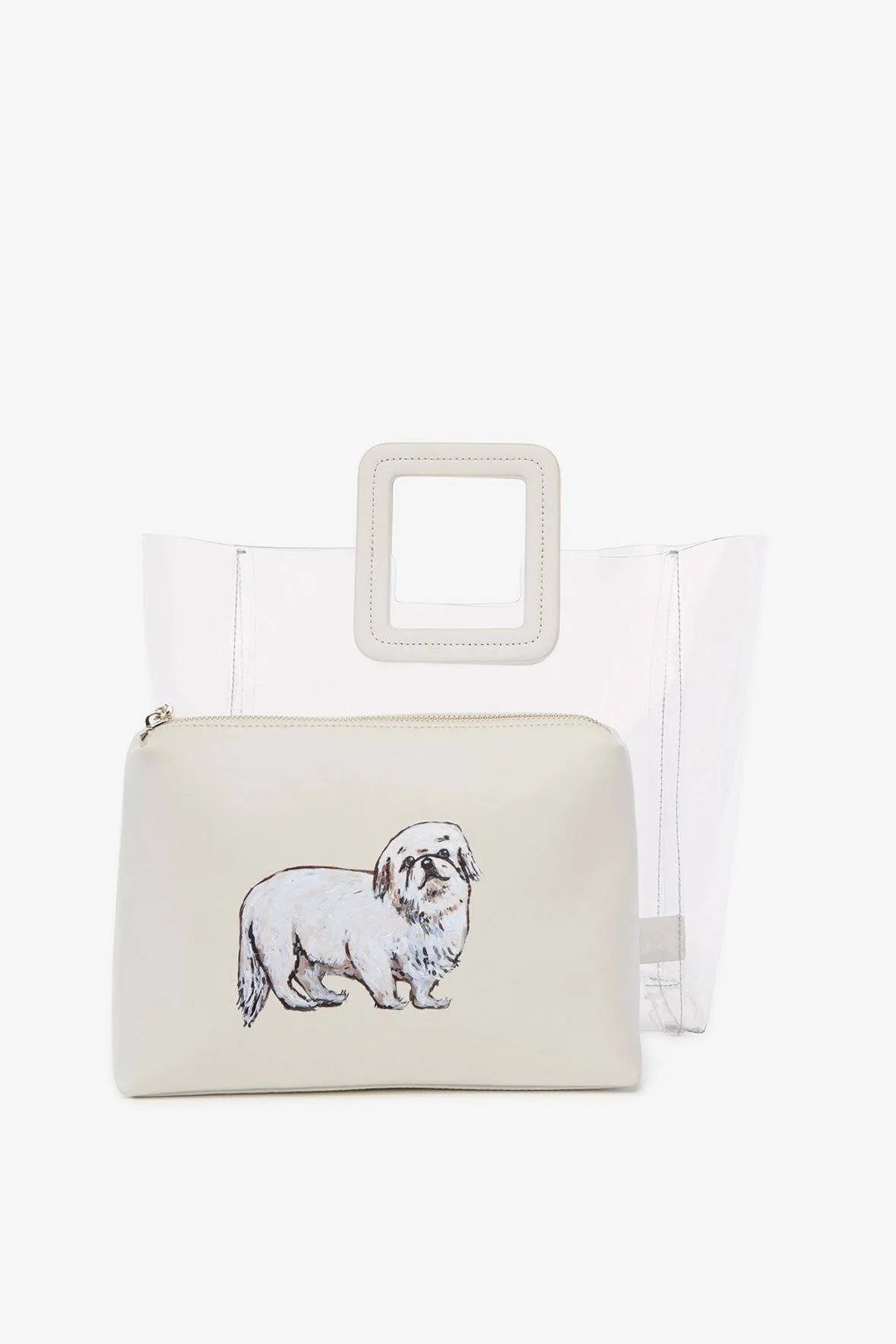 CUSTOM SHIRLEY BAG | CLEAR WHITE