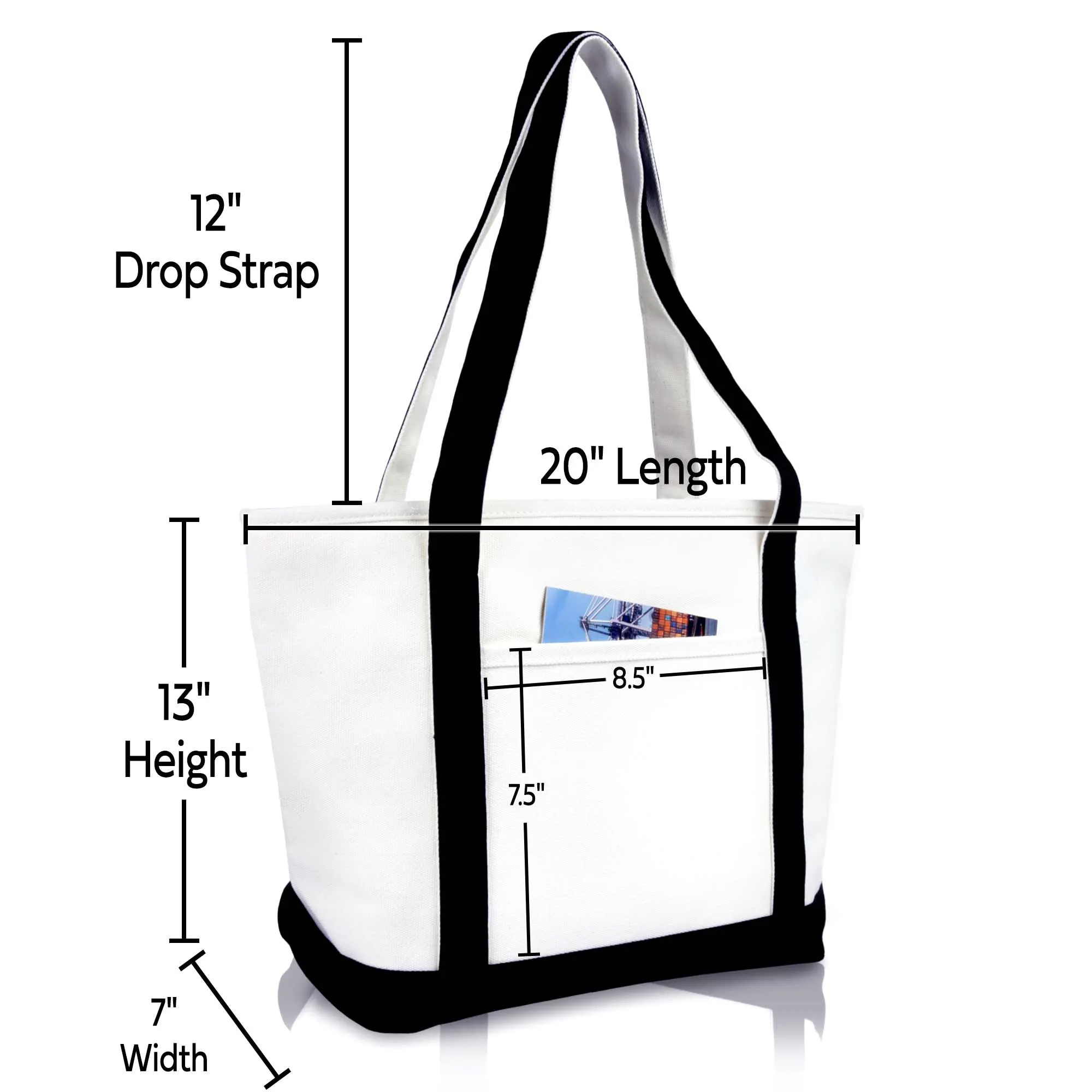 Dalix Happy Easter Tote Bag