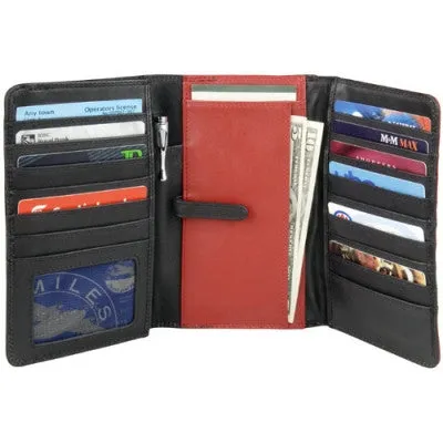 Derek Alexander Leather Ladies' Wallet Tri-Fold