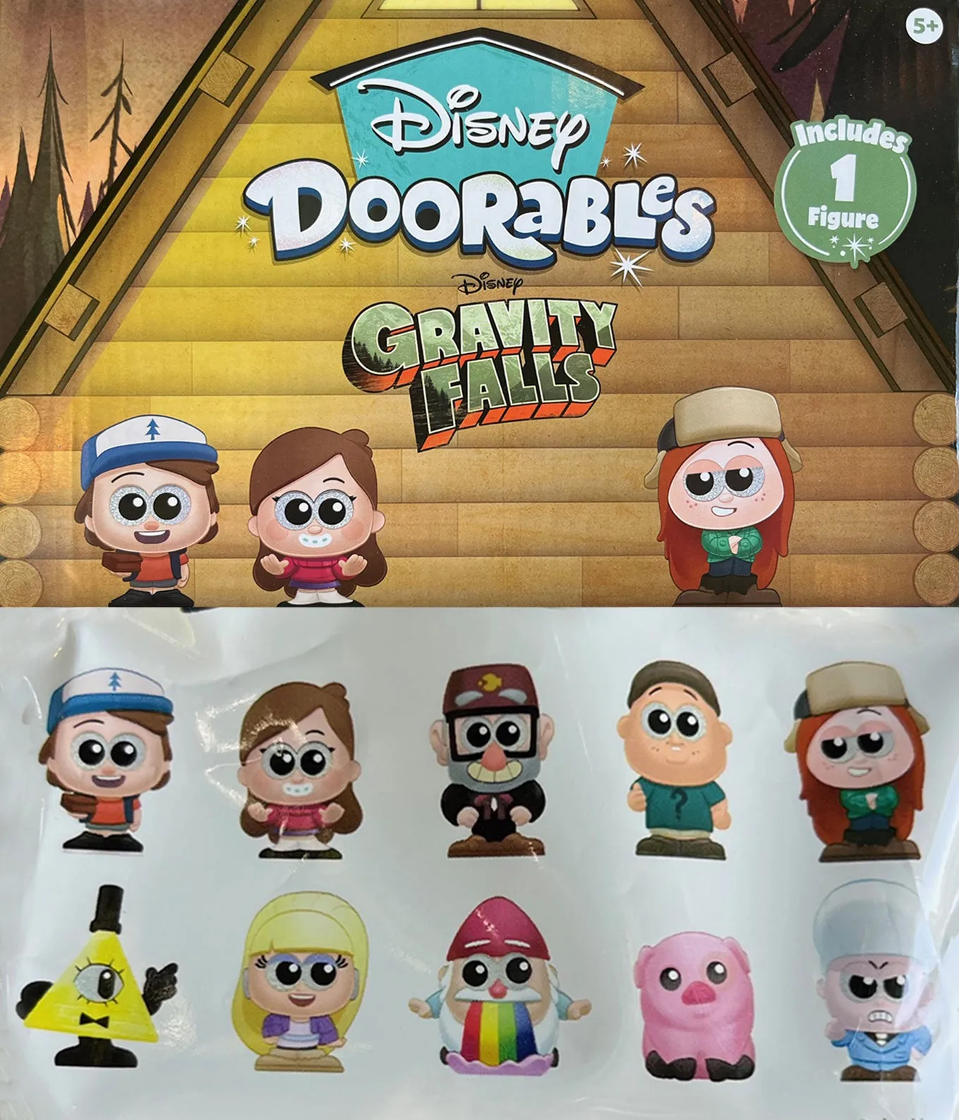 Disney Doorables - Gravity Falls - Comic Con 2024 Exclusive Set