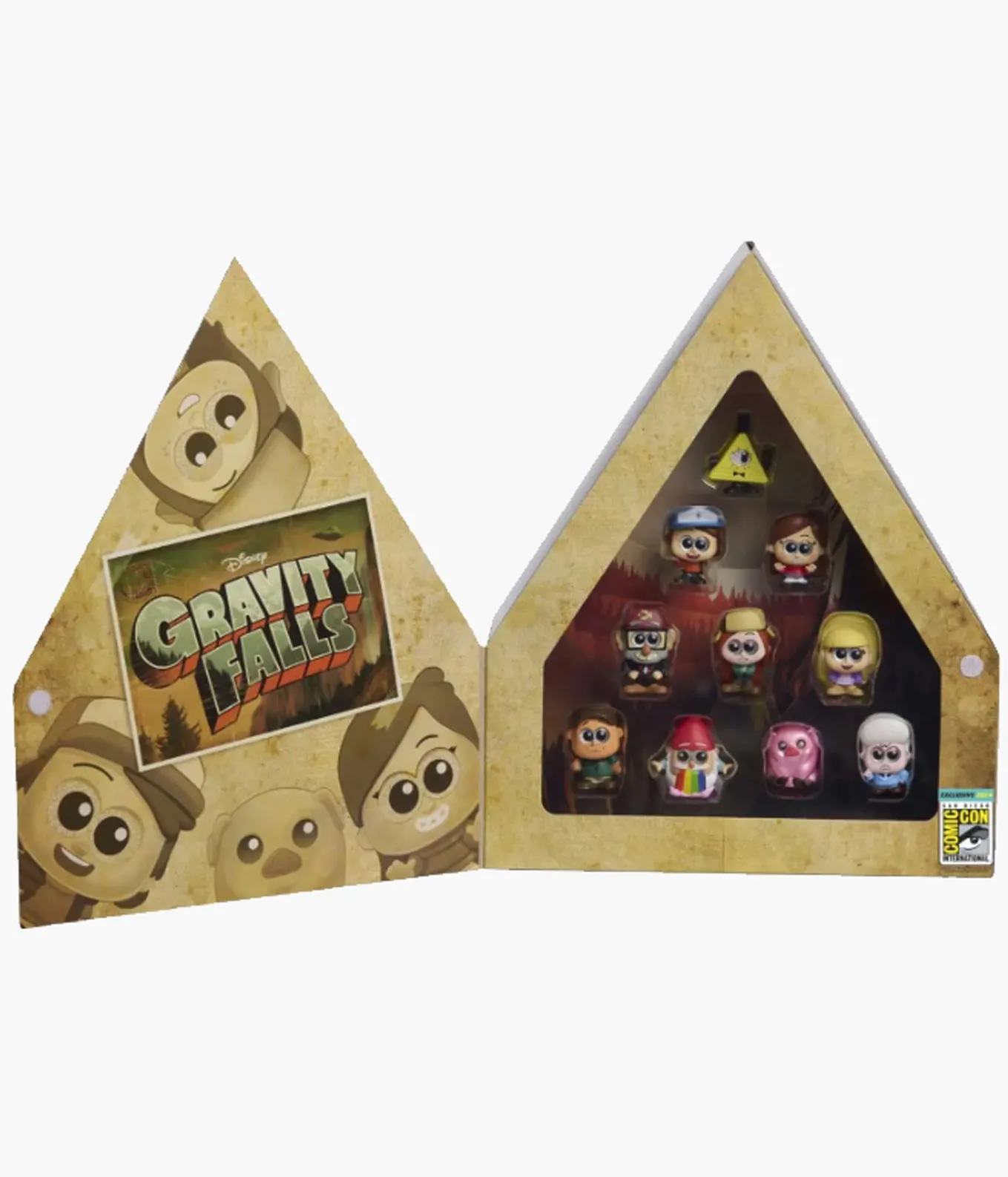 Disney Doorables - Gravity Falls - Comic Con 2024 Exclusive Set