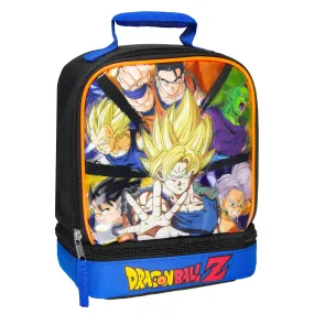 Dragon Ball Z Lunch Box Dual Compartment Insulated Lunch Bag Tote