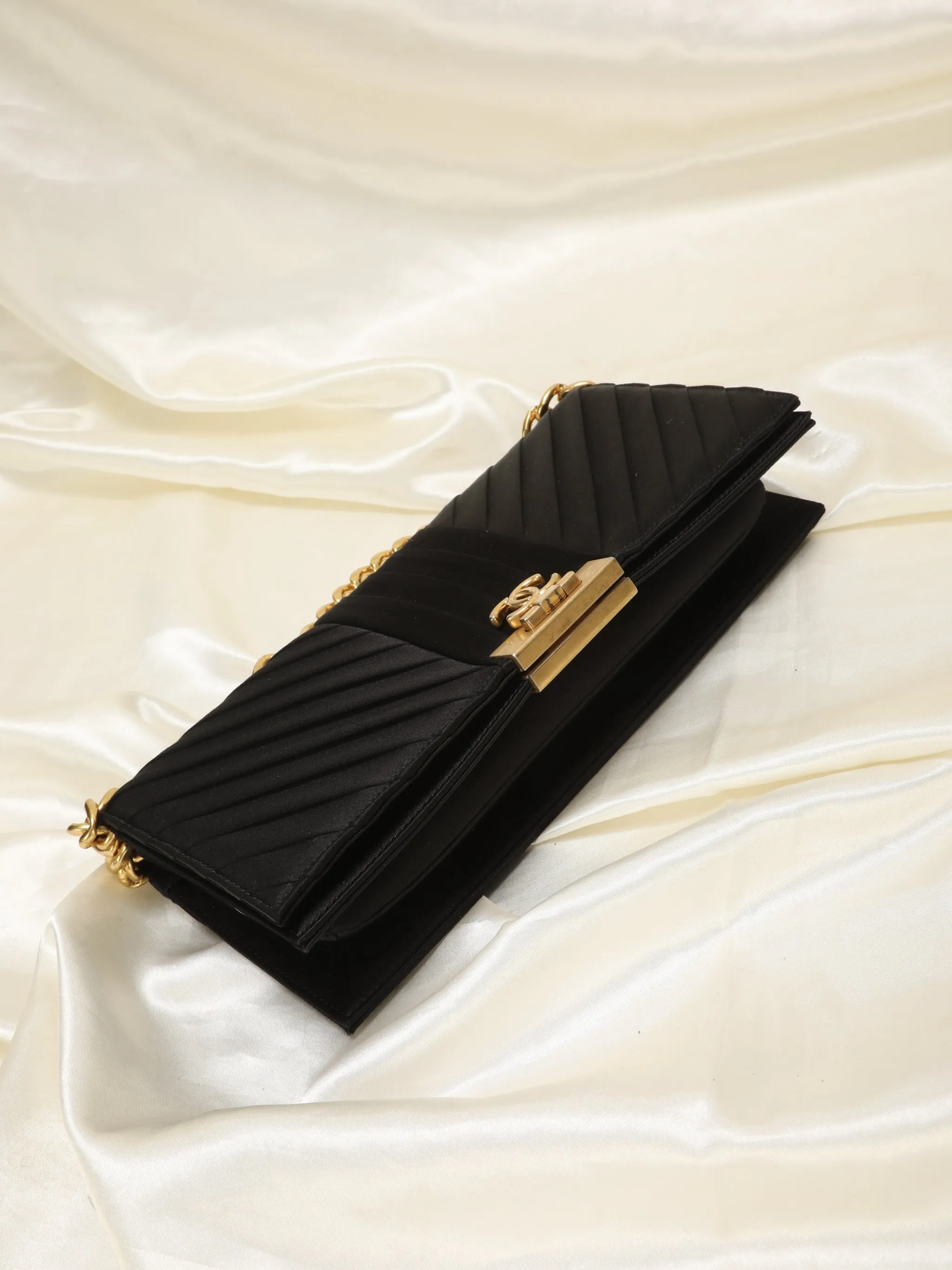 Extremely Rare CL 2019 Satin Clutch Bag