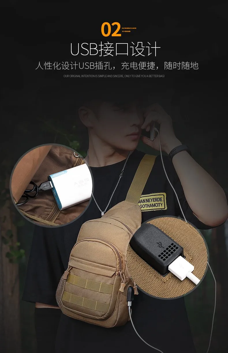 Fashionable Sport Outdoor  Polyamides and Nylon Messenger bag