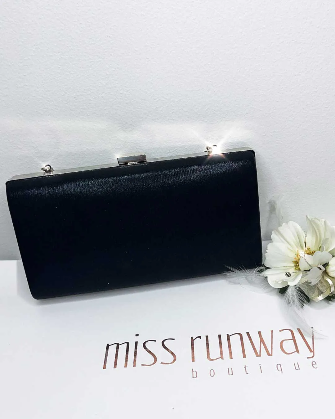 Fifi Evening Clutch - Black