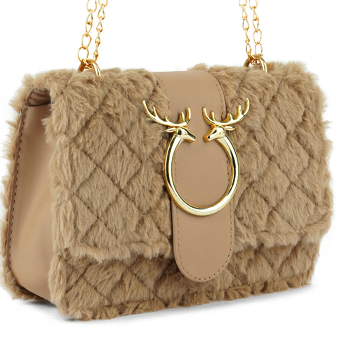 Furry Mini Sling Bag