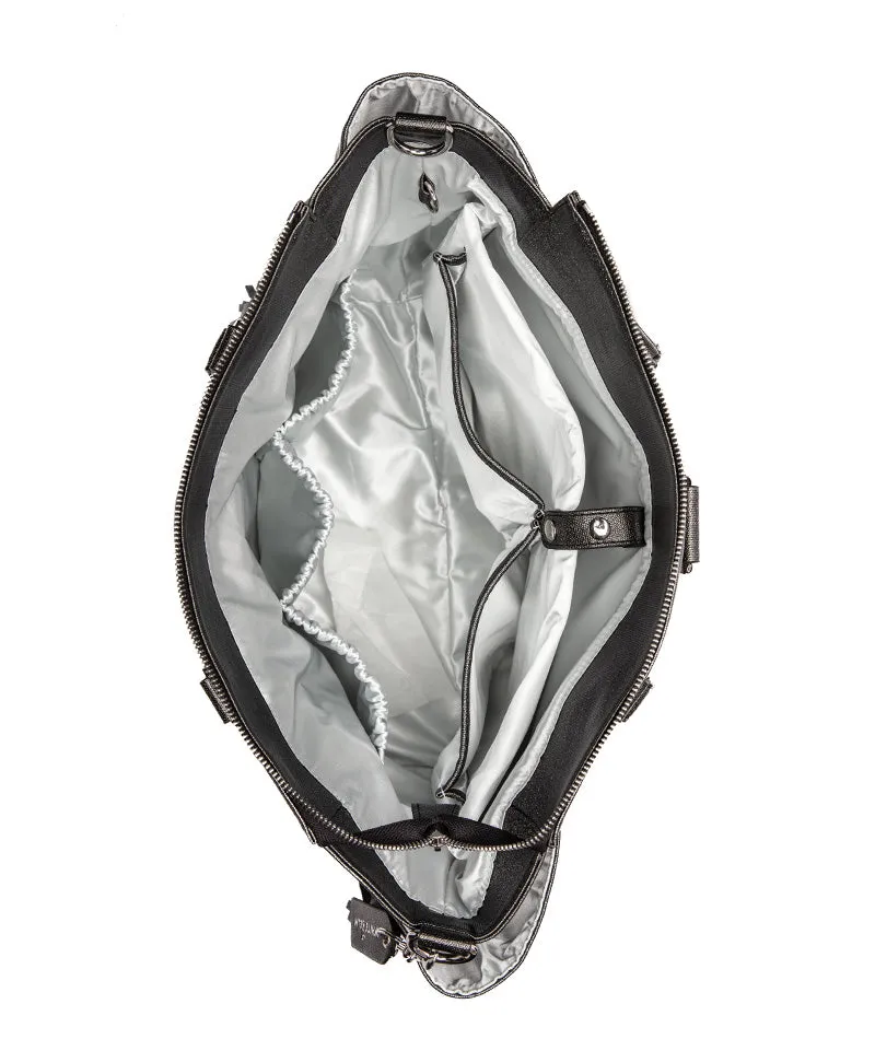 Gemini Convertible Backpack - Black Sparkle