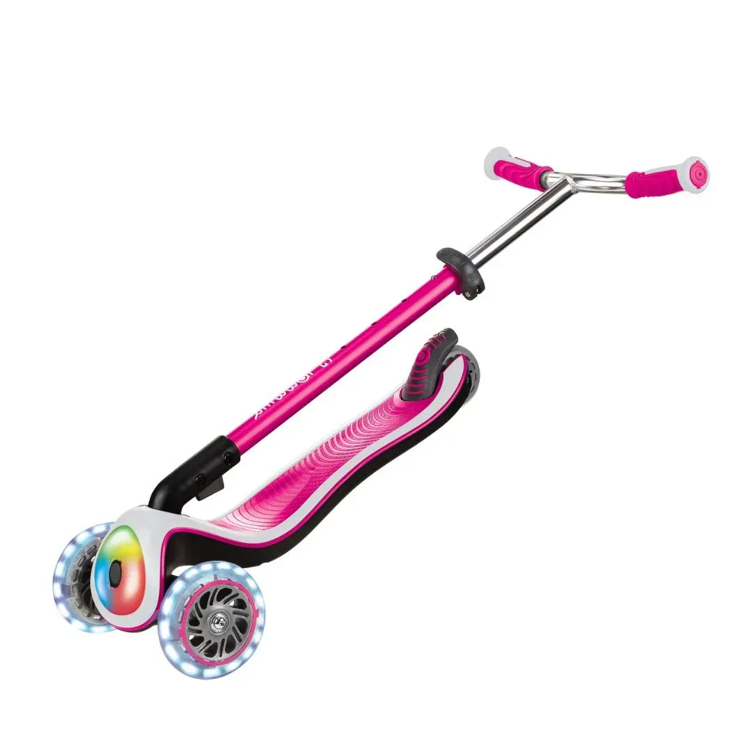 Globber Elite Prime Lights 3-wheel kick scooter with LED wheels