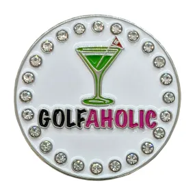 Golfaholic Golf Ball Marker Only