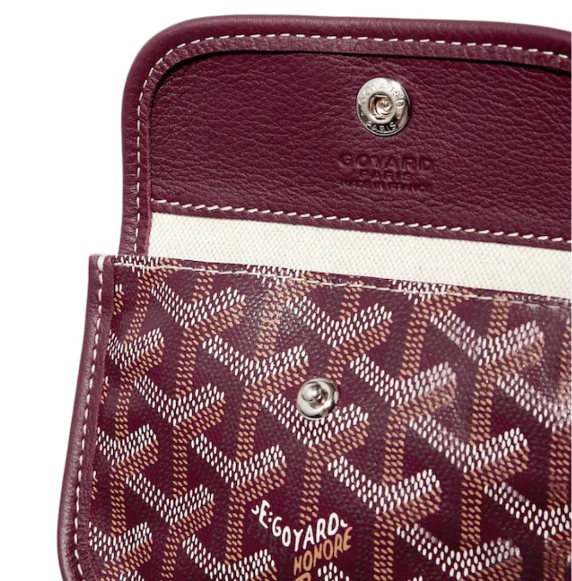 GOYARD ANJOU TOTE MINI BORDEAUX