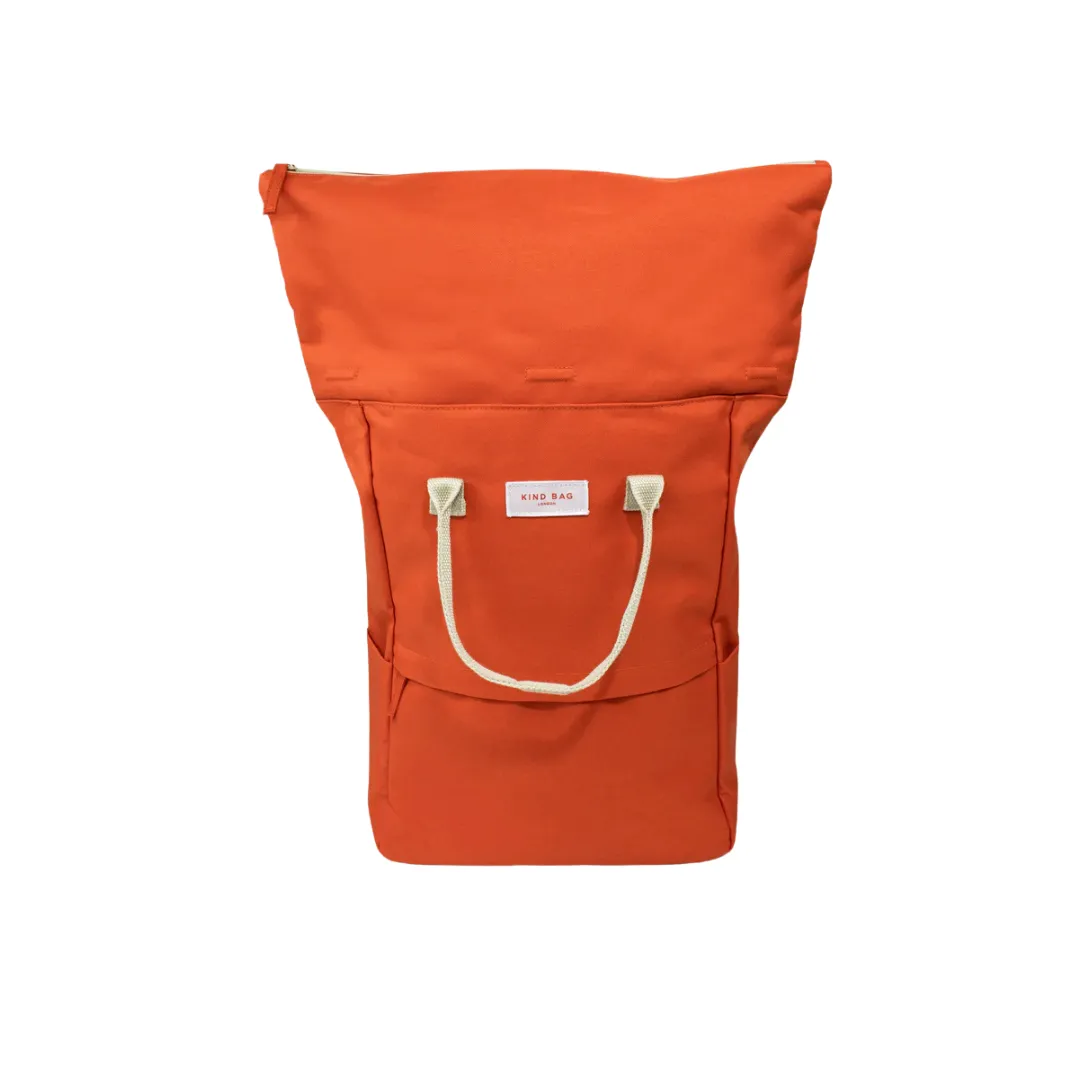 Hackney Backpack Large - Burnt Orange