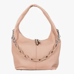 HOBO STYLE BLUSH HANDBAG