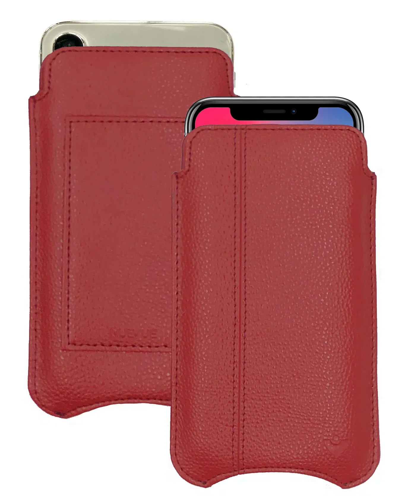 iPhone 12 and iPhone 12 Pro Wallet Case | Screen Cleaning and Sanitizing Lining | Faux Vegan Leather.