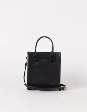 Jackie Classic Leather Mini Bag Black