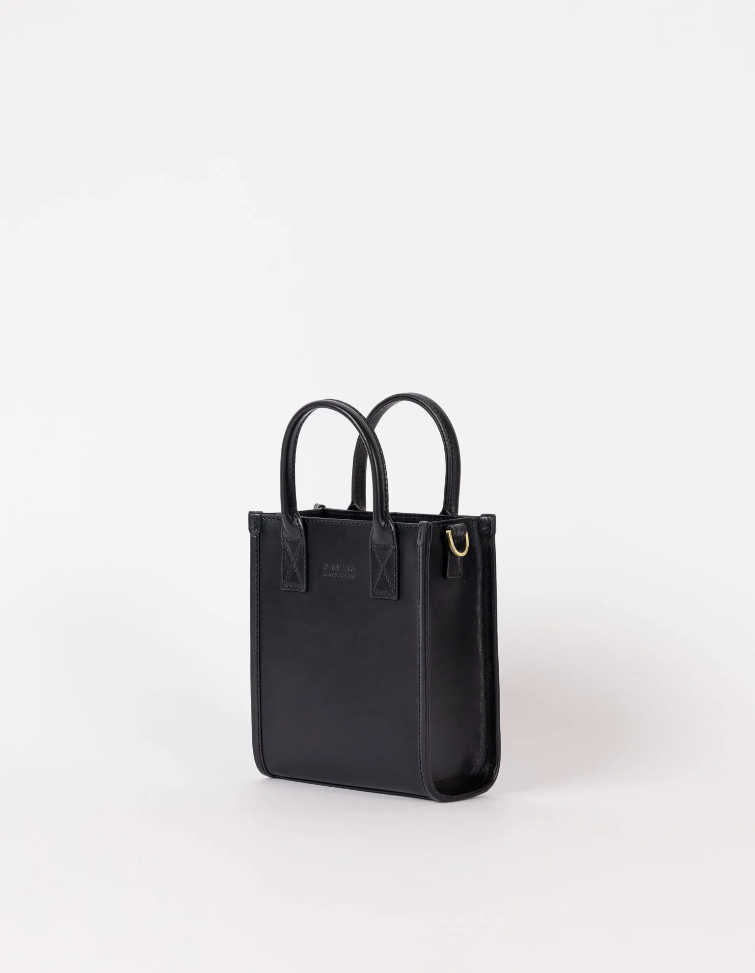 Jackie Classic Leather Mini Bag Black