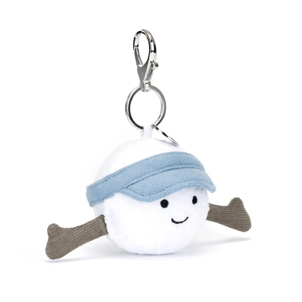 Jellycat Amuseables Sports Golf Bag Charm