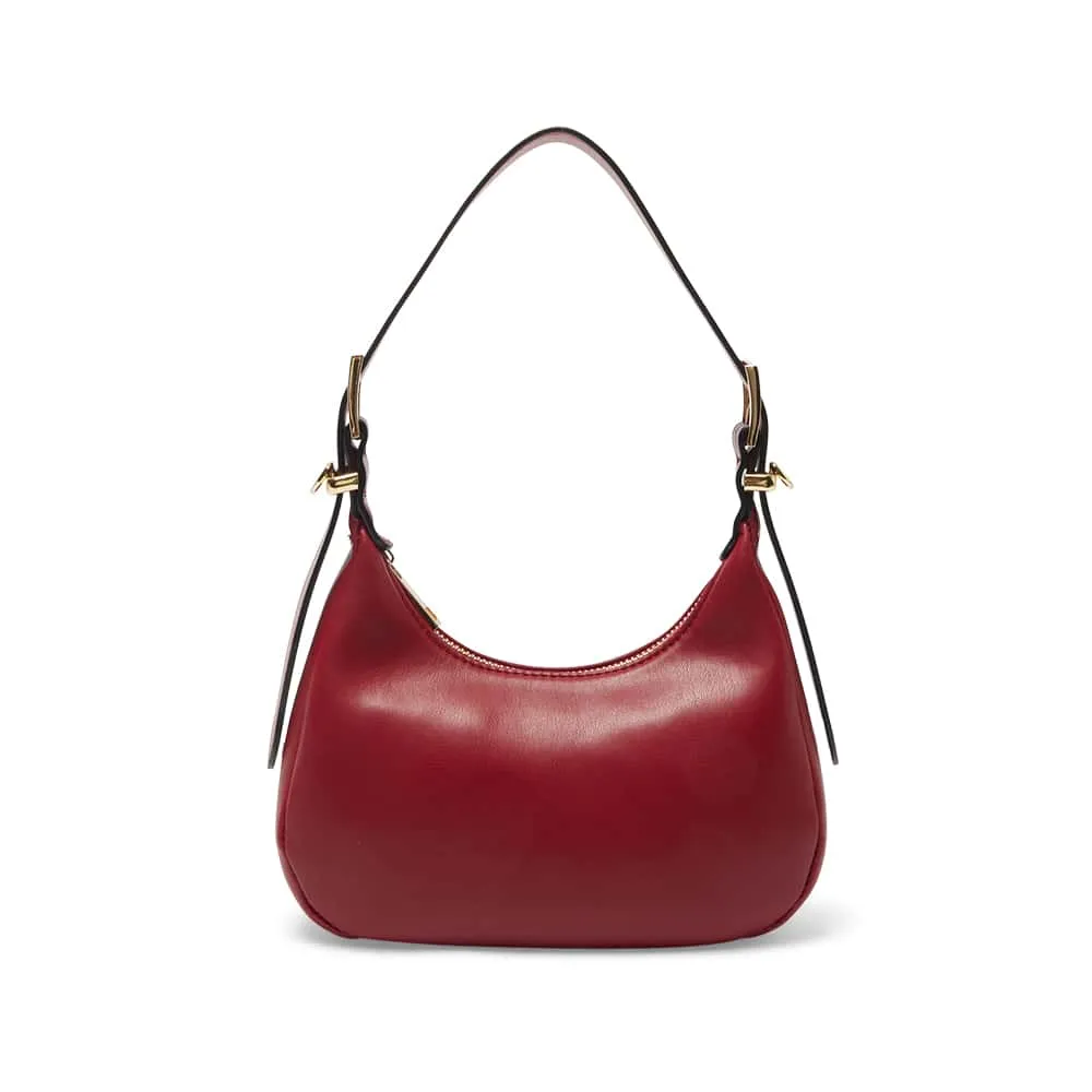 Jersey Bag in Red Smooth