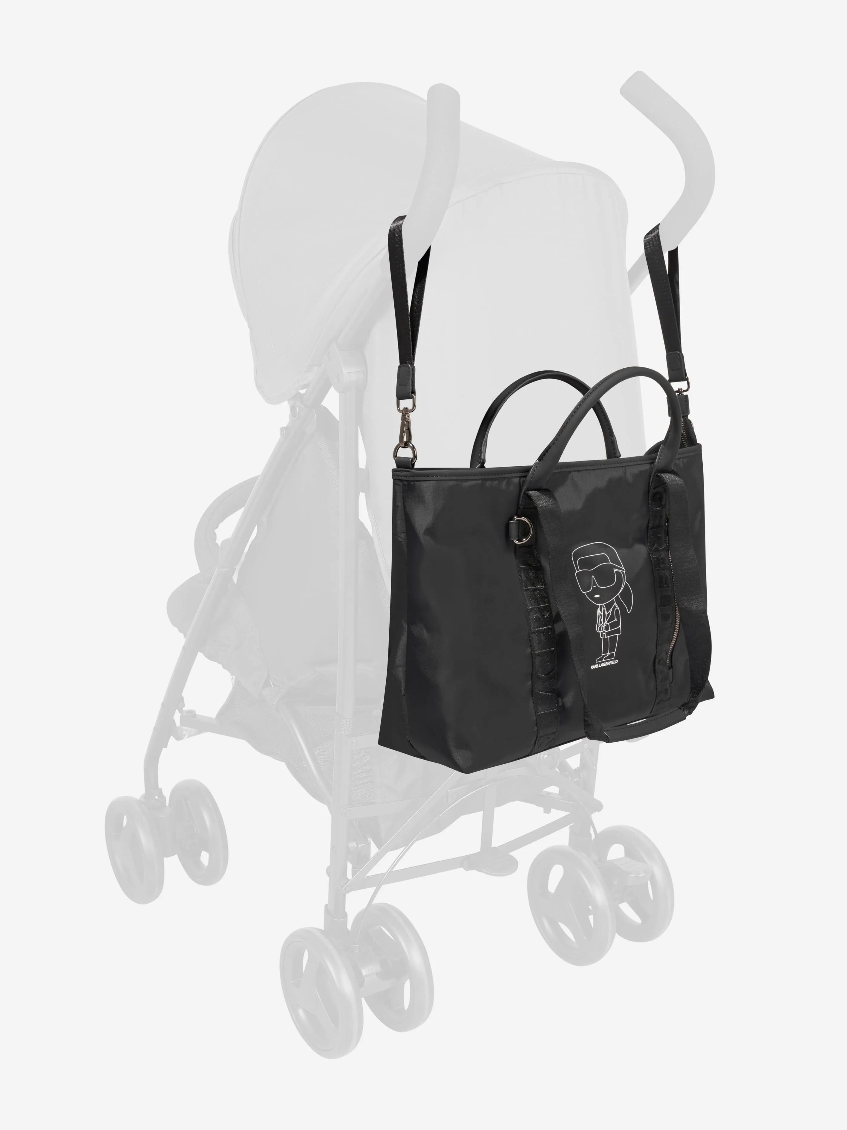 Karl Lagerfeld Baby Changing Bag in Black