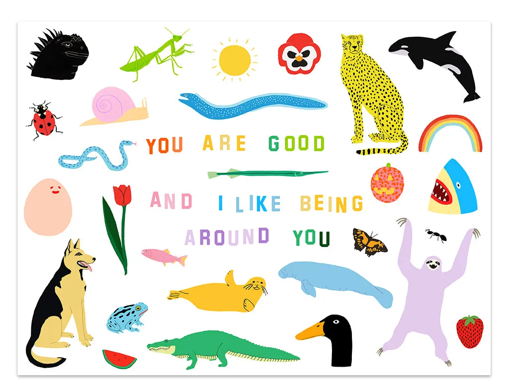 Katie Kimmel   Lorien Stern - "You Are Good" print