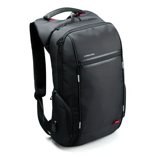 King Anti Scratch and Theft Laptop Backpack with External USB Charge