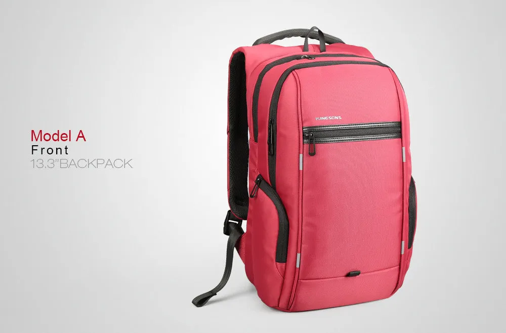 King Anti Scratch and Theft Laptop Backpack with External USB Charge