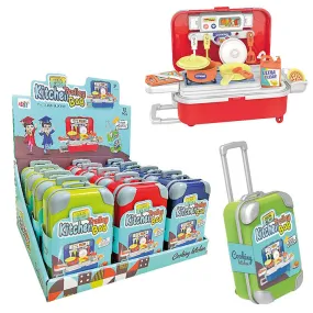 Kitchen Trolley Bag Suitcase Play Set