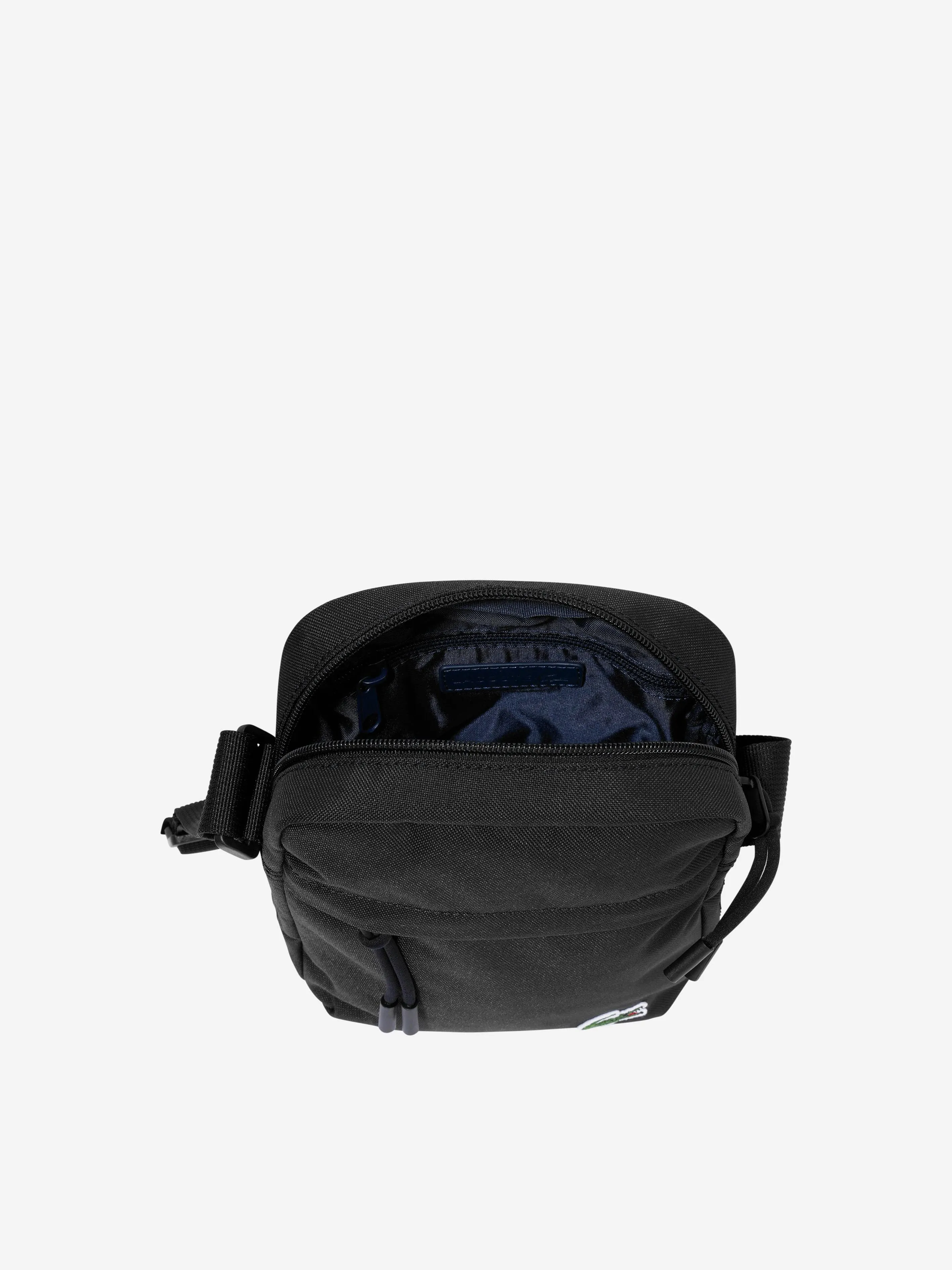 Lacoste Kids Logo Crossbody Bag in Black