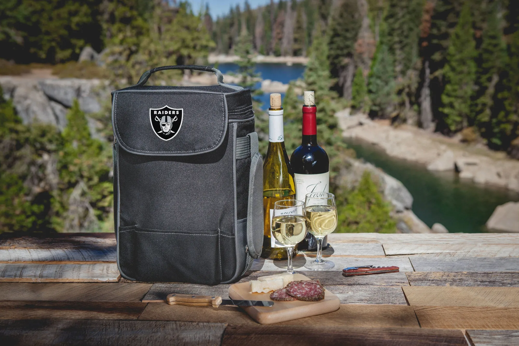 Las Vegas Raiders - Duet Wine & Cheese Tote