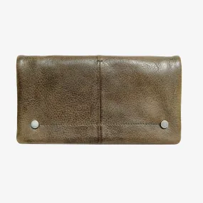 Latico Leathers Terry Wallet in Moss