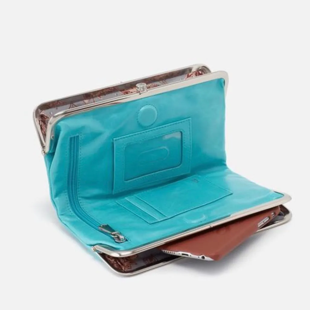 Lauren Clutch Wallet (Aqua)