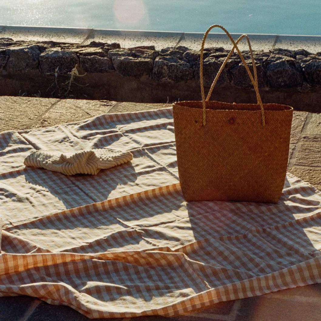 LINEN PICNIC/TABLECLOTH  - VICHY