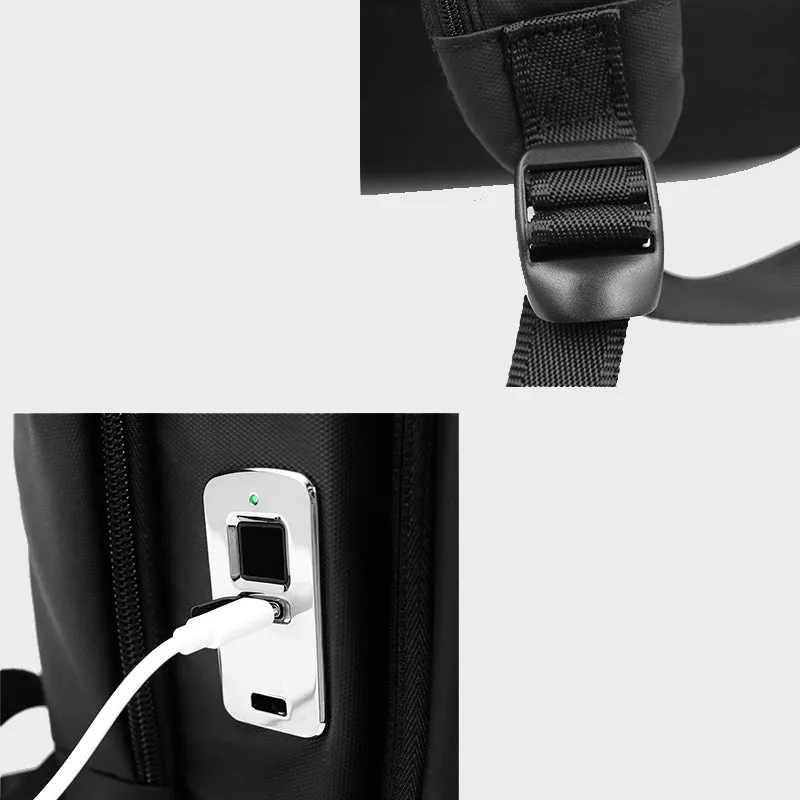 Locktight™ Premium Fingerprint Lock Backpack