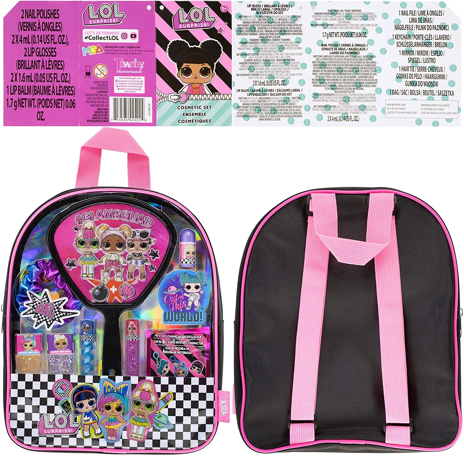 LOL surprise! COSMETIC SET BACKPACK