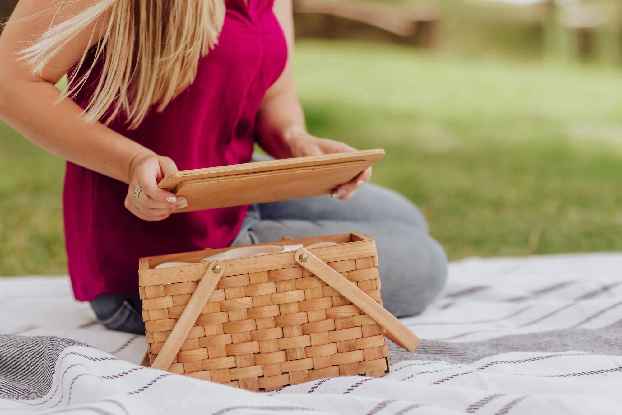 Los Angeles Dodgers - Poppy Personal Picnic Basket