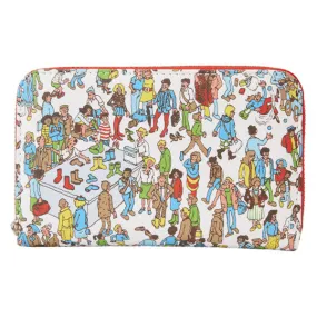 Loungefly - Where's Wally - Art Print Zip Around Wallet