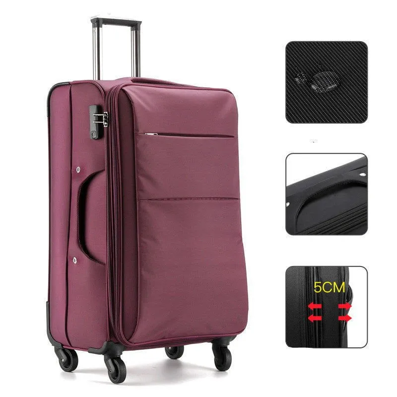 LovelyRLovely Large Capacity Password Luggage