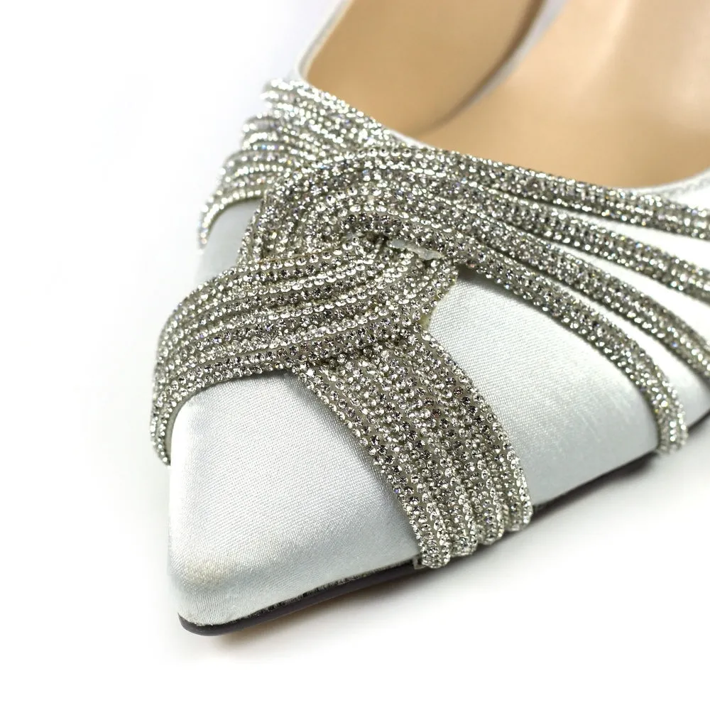 Lunar Tayah Silver Elegance Court Shoe