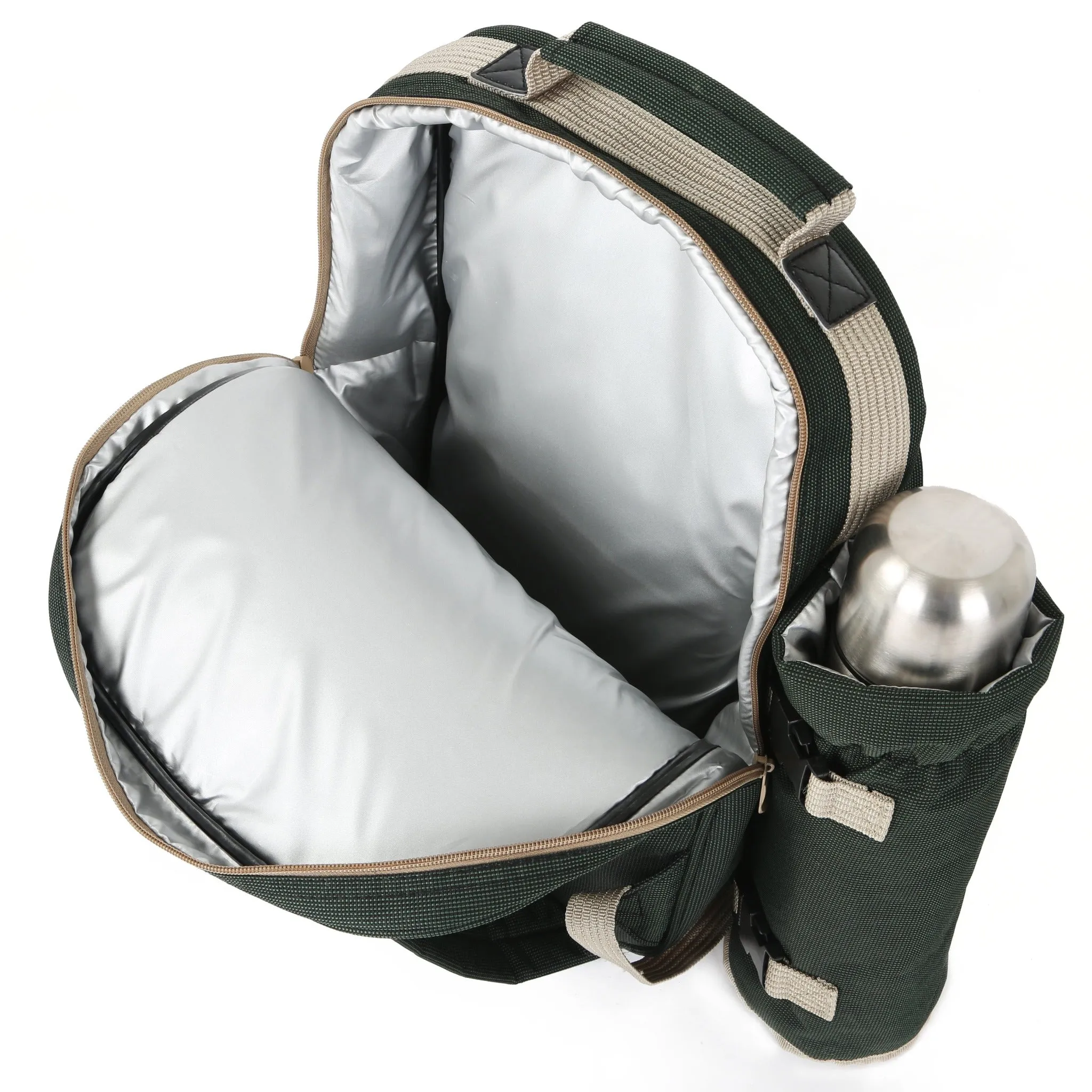 Luxury Picnic Backpack Hamper for Two People