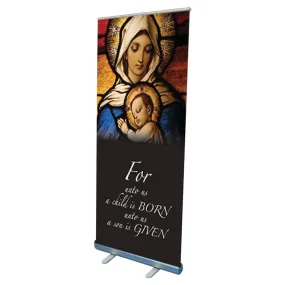 Madonna & Child Pop Up Banner