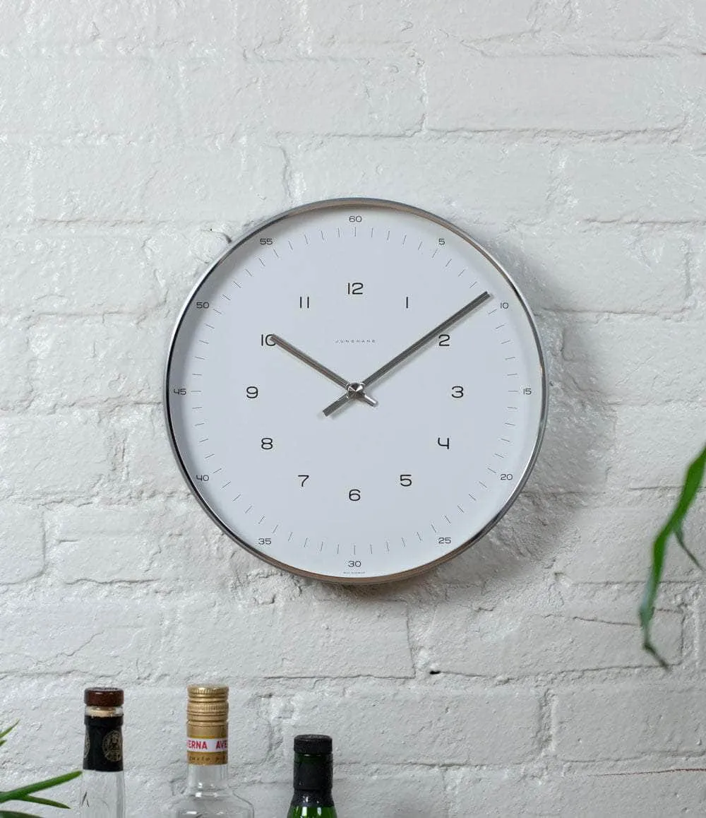 Max Bill 12 Inch Wall Clock