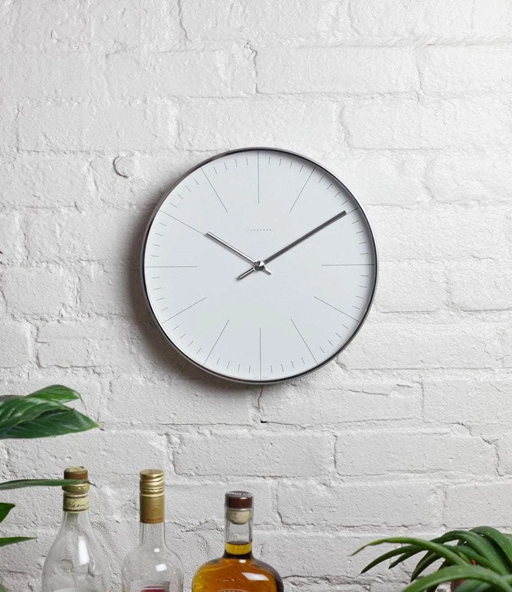 Max Bill 12 Inch Wall Clock