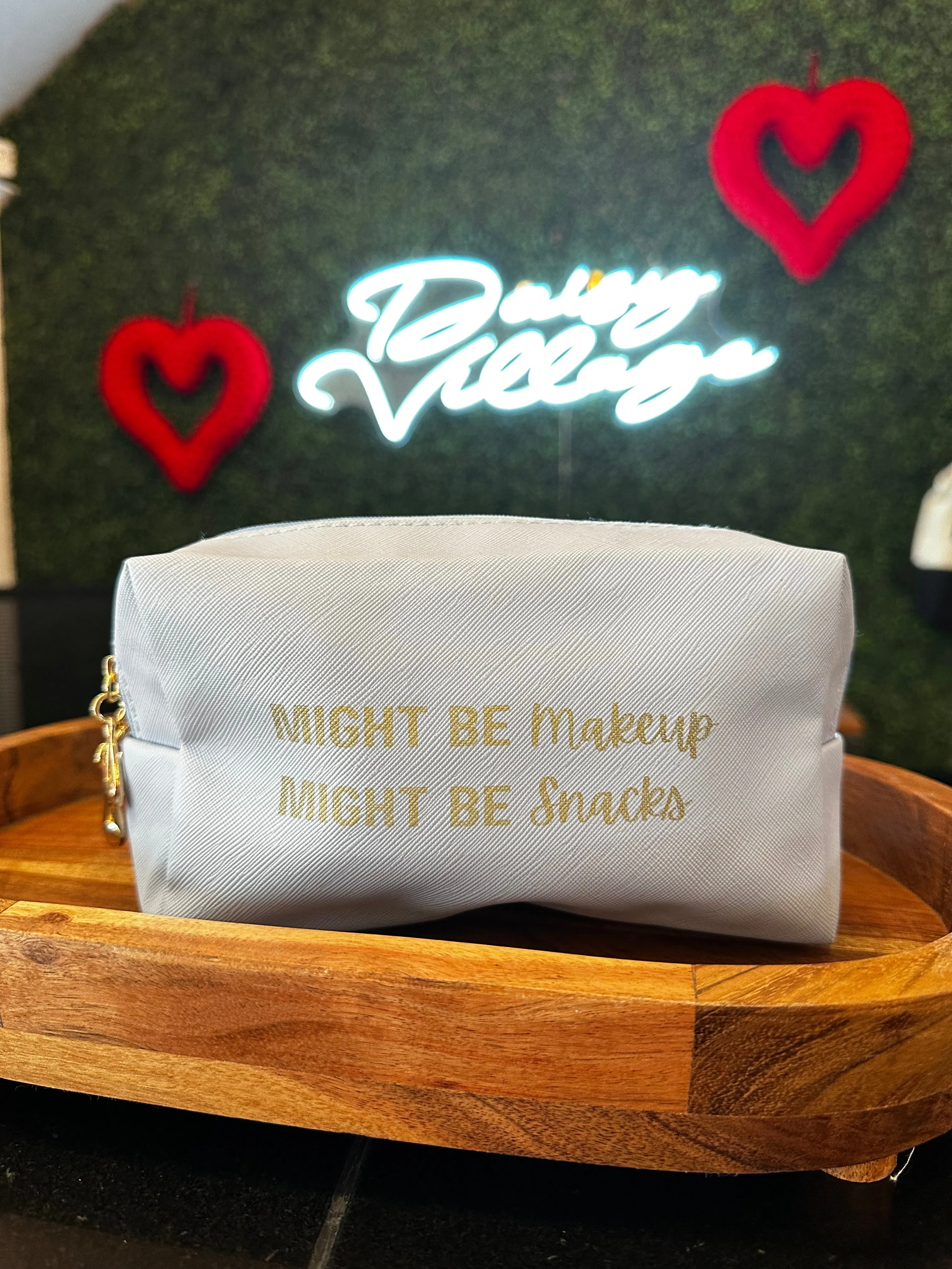 Medium Cosmetic Bag | Laser Engrave!