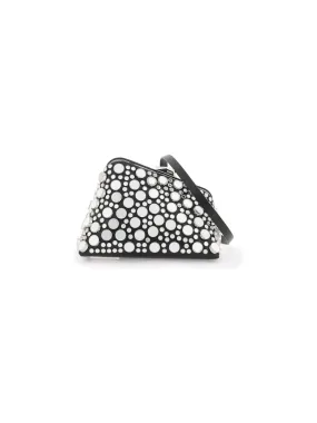 Mini Midnight Mirrored Studs Clutch Bag