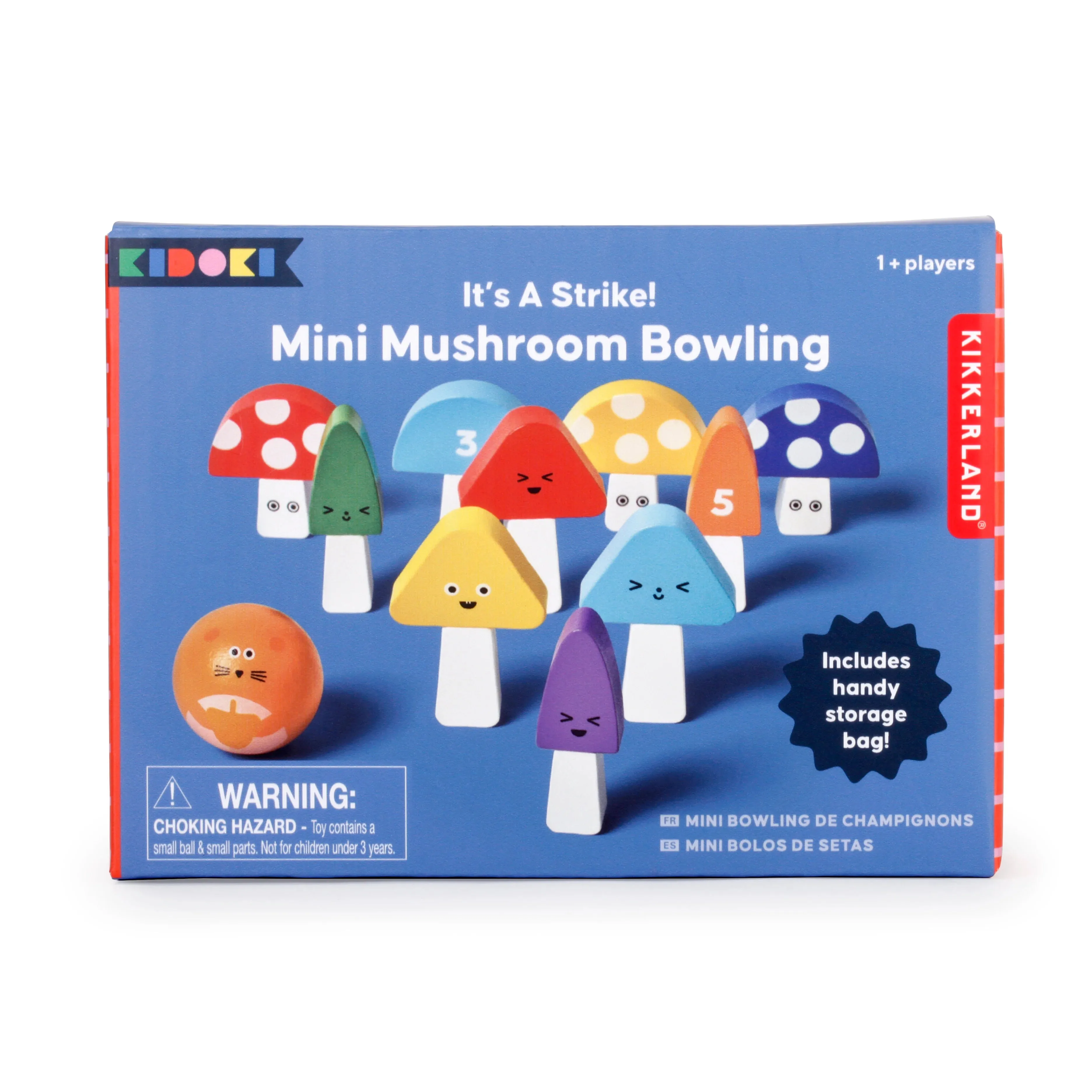 Mini Mushroom Bowling Set