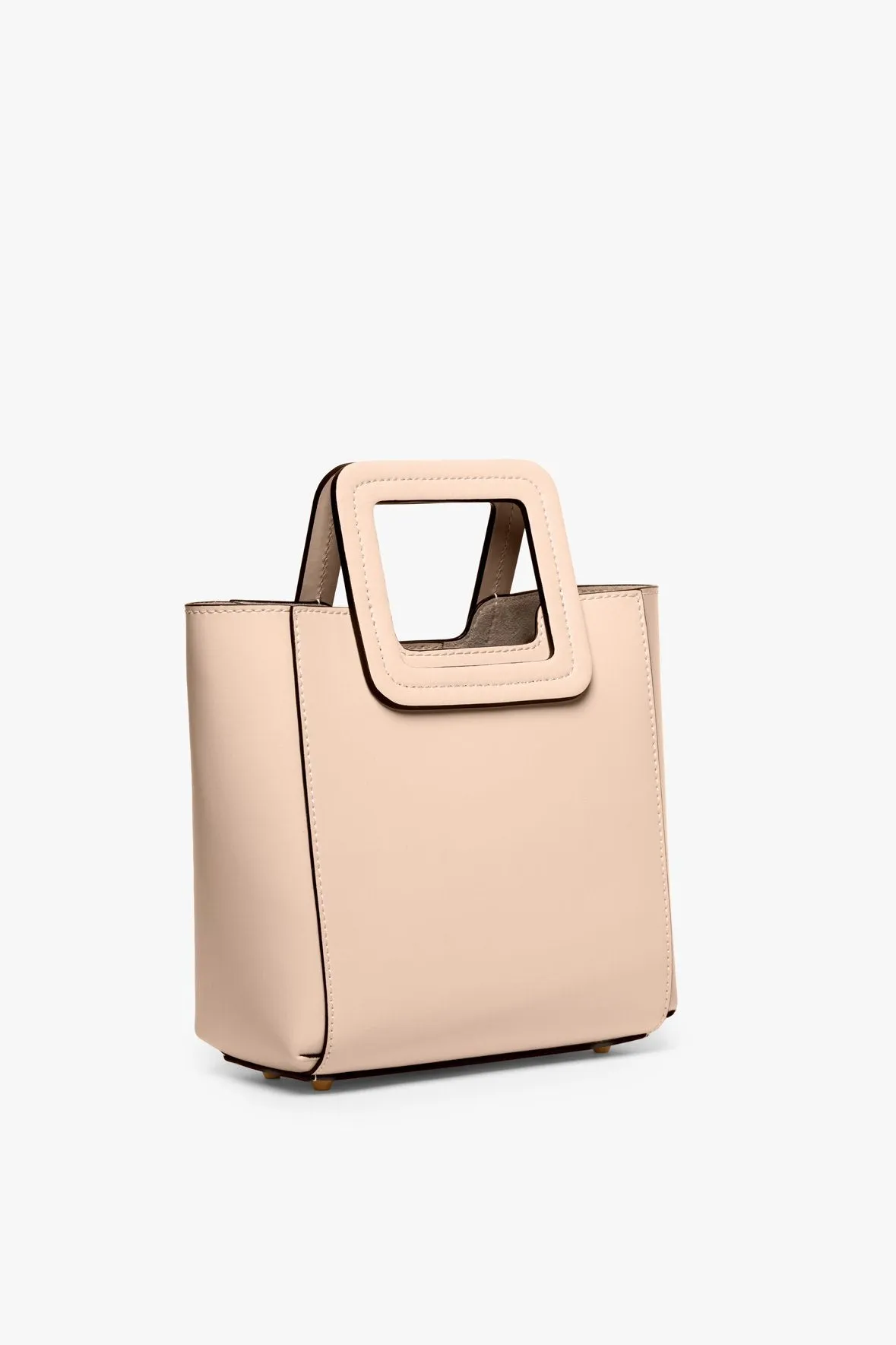 MINI SHIRLEY LEATHER BAG | DUNE