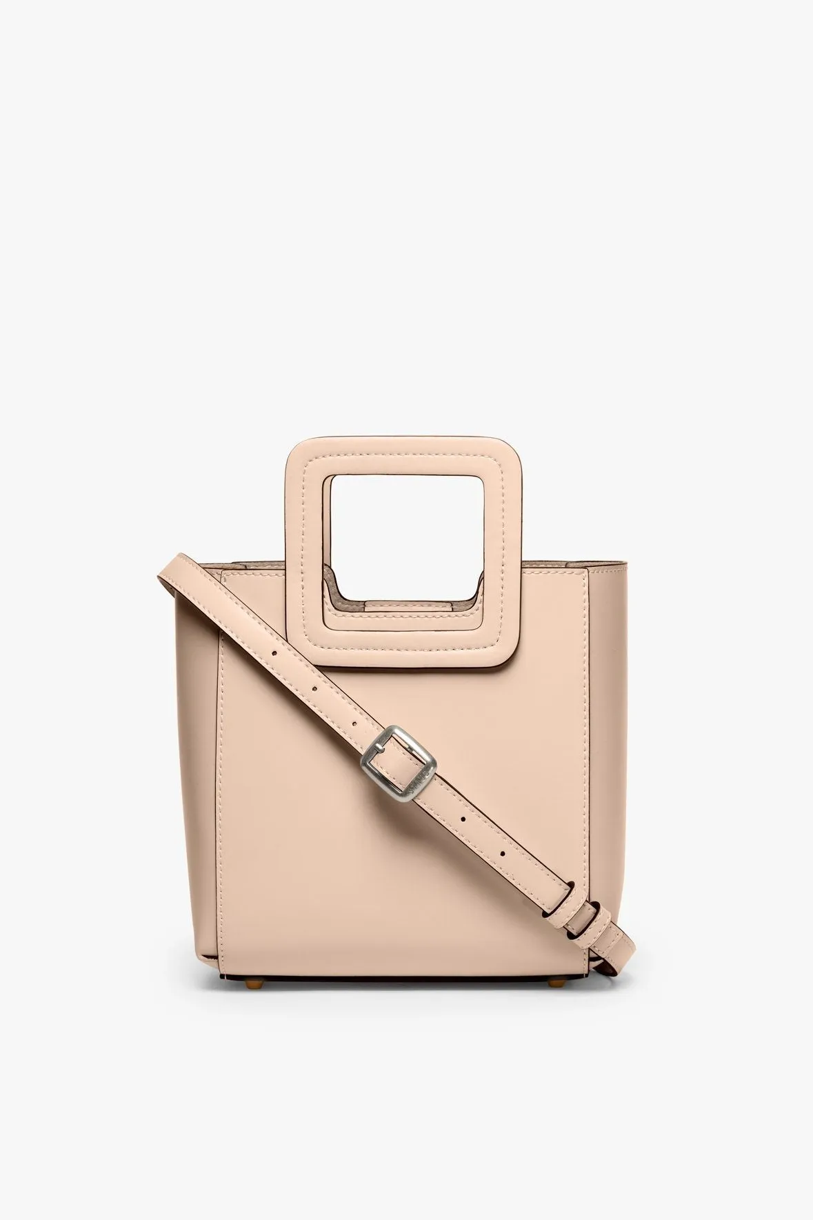 MINI SHIRLEY LEATHER BAG | DUNE