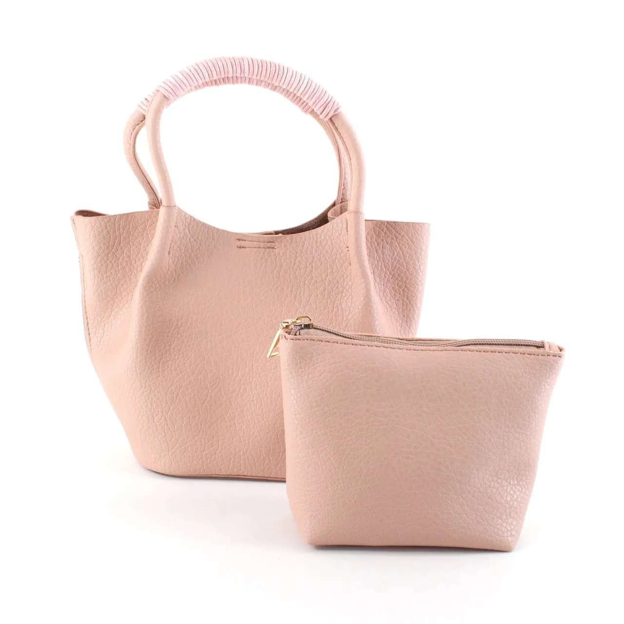 Mini Tote, Textured Rope Handle