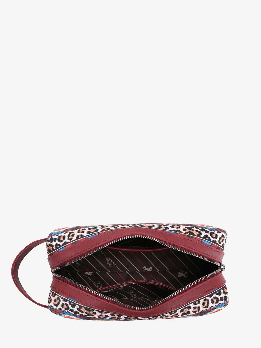 Montana West Leopard Aztec Multi Purpose Travel Pouch