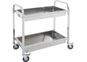 Multi-Purpose Stainless Steel Collage Trolley