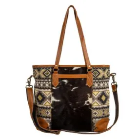 Myra Bag: "BISON RIDGE HAIR-ON TOTE BAG"